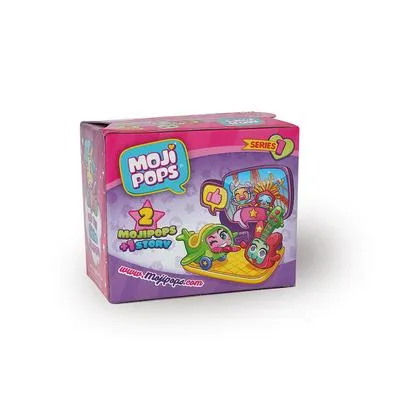 Produktbild von Moji Pops Set mit 2 Figuren und einer Geschichte in einer Magicbox