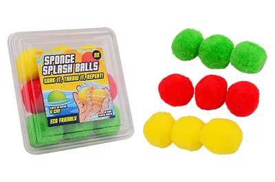 Obrázok produktu pre Aqua Fun penové bazénové loptičky 9 ks