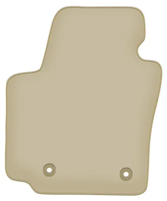 Image de Tapis conducteur moquette PREMIUM beige compatible avec Seat Altea XL (2006-08.2008, monospace) – avec fixations – sur‑mesure