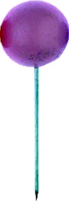 Produktbild von Landkartennadeln, Rosa, Ø 8 x 16 mm, Dose à 20 Stück
