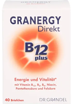 Zdjęcie produktu dla Dr Grandel Granergy Direct B12 plus saszetki, 40 szt. Saszetki