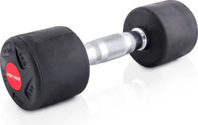 Zdjęcie produktu dla Hantle kompaktowe Sport-Thieme „gumowe”, 6 kg