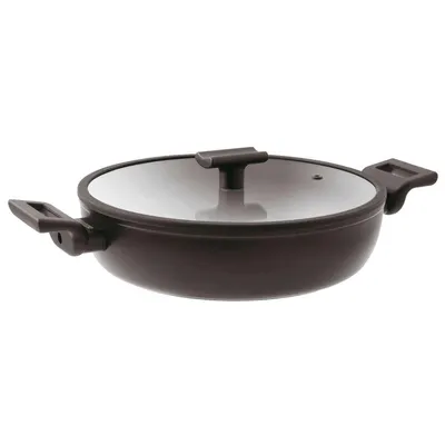 Produktbild von Sambonet Pfanne 2Griffe 28 mD Aluminium schwarz 51045-78