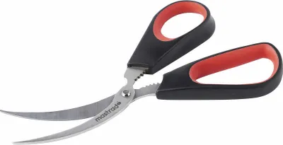 Immagine prodotto di Mastrad Schere für Krusten- und Schalentiere, Seafood Schere, Schalenschneider, Inox-Stahl, Schwarz, F23900