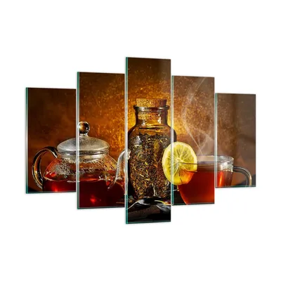 Produktbild von Bilder auf glas - Asien tee geschmack gesundheit - 150x100cm - Glasbilder - Wandbilder - Kunstdruck - zum Aufhängen bereit - Wanddekoration aus Glas - Glas Bilder - Wandbild auf Glas - GEA150x100-2434