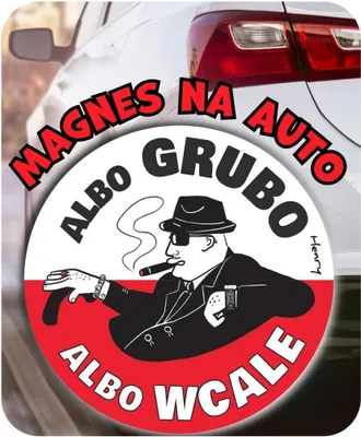 Image de Aimant pour voiture GRUBO (Cadeaux)
