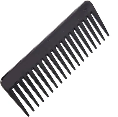 Imagen del producto de Peine de púas gruesas, 18 cm, de plástico, para cabello rizado