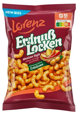 Obrázek produktu pro Arašídové kudrlinky po mexicku s příchutí pikantního chilli 175g
