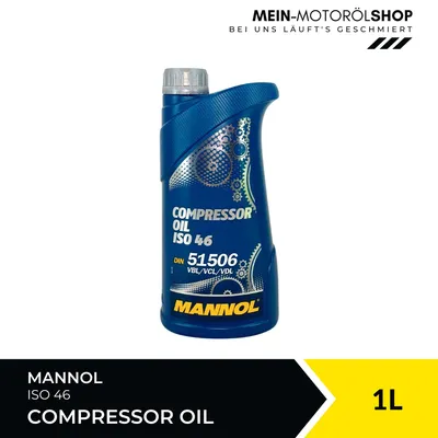 Produktbild von Mannol MannolCompressor Oil ISO 46 1 Liter Dose Reifen