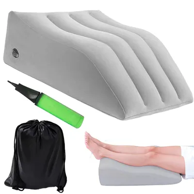 Immagine prodotto di Cuscino gonfiabile per il sollievo delle vene varicose, ideale per il comfort delle gambe