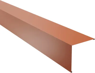 Produktbild von PRECIT Aussenecke 90° für Wand Kupferbraun RAL 8004 2000 mm x 140 mm x 140 mm x 0,5 mm