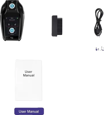 Obrázok produktu pre Inteligentný kľúč, univerzálna kompatibilita, funkcie diaľkového ovládania, čierna farba