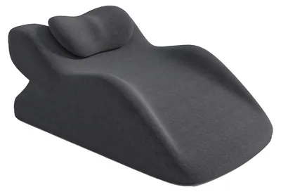 Obrázek produktu pro Polštářek na opěrku hlavy, ergonomická podpora, design s nastavitelným úhlem, černá barva