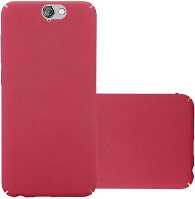 Produktbild von Cadorabo Schutzhülle für HTC ONE A9 Hülle in Rot Etui Hard Case Handyhülle Cover