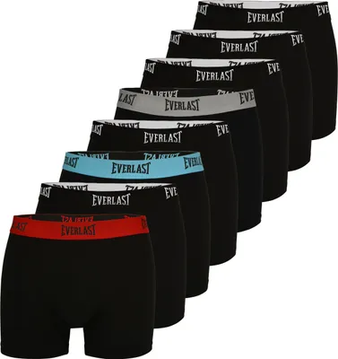 Produktbild von Everlast 8er Pack - Herren Boxershorts aus Baumwolle, Unterhosen für Männer, XXL