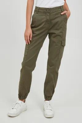 Produktbild von OXMO OXCoco Damen Cargo Hose Stoffhose Regular Fit