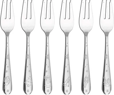 Immagine prodotto di Villeroy & Boch Toy's Delight Kuchengabel-Set 6tlg. | Edelstahl | Art.-Nr. 1265649600 | EAN 4003686450165