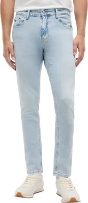 Produktbild von Tommy Jeans Herren Jeans Hose Austin Slim Tapered Fit, Blau (Denim Light), 31W/30L