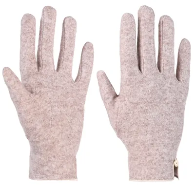 Productafbeelding van Warme, beige damshandschoenen – winterhandschoenen – elegante handschoenen – wollen handschoenen – modieuze handschoenen
