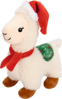 Produktbild von Beeztees Hundespielzeug Xmas Plüsch Lama