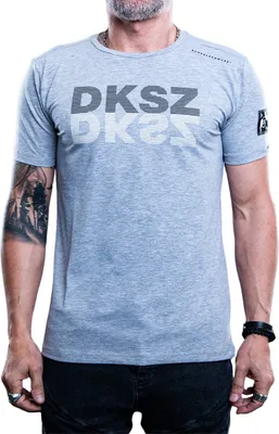 Produktbild von Dunkelschwarz T-Shirt DS-1 DKSZMIRROR grey - XXL