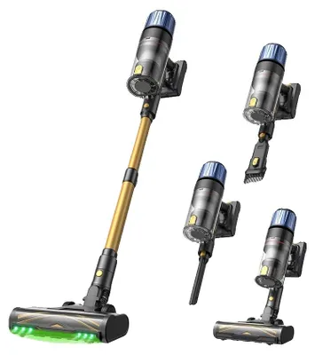 Image de Aspirateur sans fil, puissance d'aspiration élevée, longue durée, Proscenic P15