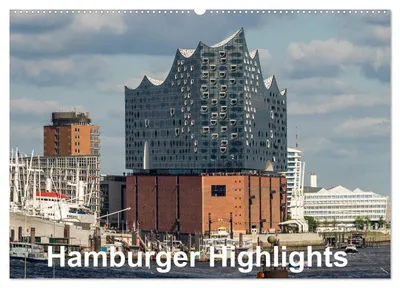 Produktbild von Hamburger Highlights (Wandkalender 2027 DIN A2 quer), CALVENDO Monatskalender