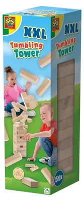 Obrázok produktu pre SES Creative Tumbling tower XXL, Stolová hra, Jemná motorika (zručnosť), 5 rok / roky