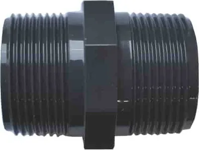 Produktbild von PVC - U AG x AG Doppelnippel 1 1/4"