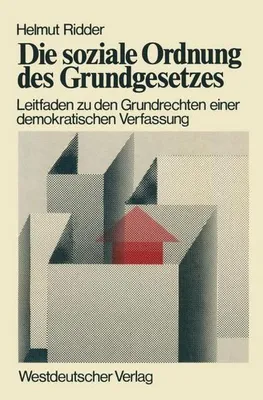Obrázok produktu pre Die soziale Ordnung des Grundgesetzes