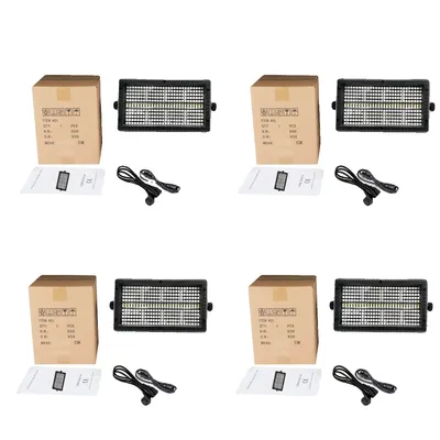 Obrázek produktu pro LED stroboskop, výkon 60W, RGBW míchání barev, 4PCSLIGHTS, EU zástrčka