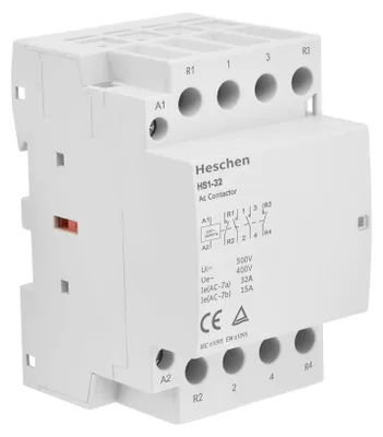 AC Schalter 32A 4-polig 2NO 2NC AC 24V DIN-Schiene