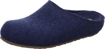 Obrázok produktu pre Haflinger topánky dámske pánske papuče papuče vlnené Grizzly Michel 711033, veľkosť:47 EU, farba:Blue