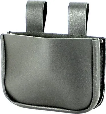 Produktbild von Nageltasche, 1 Fach, schwarz, Leder