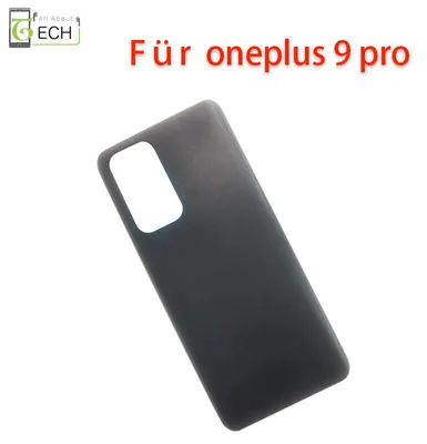 Produktbild von Für OnePlus 9 Pro Akkudeckel Backcover Rückseite schwarz