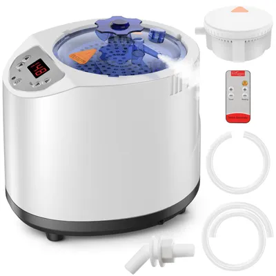 Obrázek produktu pro Parní sauna, přenosná, objem 3 litry, výkon 1200 W, bílá barva, pro domácí použití, mini mobilní sauna