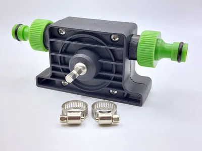 Immagine prodotto di Pompa a trapano da 3/4" - Svuota o regola letti d'acqua e acquari in modo rapido e semplice