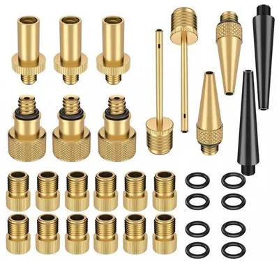 Produktbild von Universelle Fahrradventil-Adapter, 32-teilig, für Auto- und Französischventil