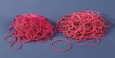 Immagine prodotto di Gummiring 100mm rot 500gr