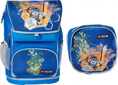 Produktbild von LEGO NEXO KNIGHTS Large - Schulmappe, 2-teiliges Set