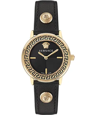 Immagine prodotto di Orologio da polso Versce 38 mm LOGO HALO cinturino in pelle nero VE2P00222