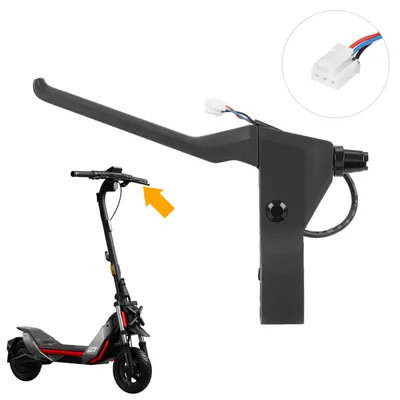 Zdjęcie produktu dla Oryginalna Lewa Dźwignia Klamka Hamulca do Hulajnogi Segway Ninebot ZT3 Pro