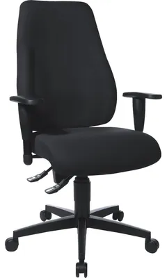 Produktbild von Topstar® LT0BK BC0 Fitness-Drehstuhl Lady SITNESS schwarz
