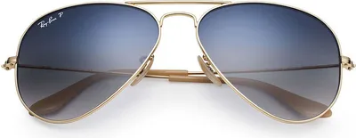 Produktbild von Ray-Ban Aviator Gradient, Erwachsener, Uni, Pilot, Pilot, Vollrand, Silber