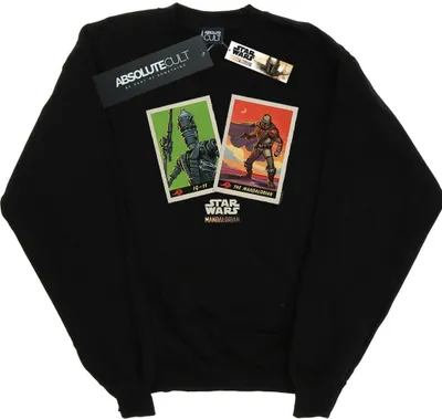 Produktbild von Star Wars - "The Mandalorian" Sweatshirt für Herren BI46334 (4XL) (Schwarz)