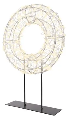 Produktbild von Lumineo pöytämallinen valokranssi, klassinen valkoinen