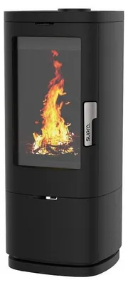 Produktbild von Gusseisen-holzofen 11,5 kw maonie schwarz Supra FR9016180B
