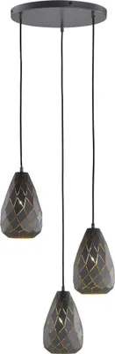 Zdjęcie produktu dla Żyrandol ONYX onyx 3xE27x42W metal wym:150x35x35cm IP20 Trio