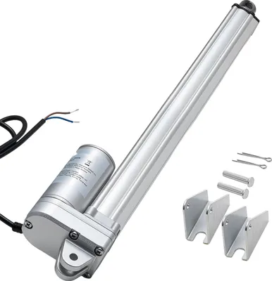 Produktbild von Linearantrieb 12 V - Linearaktuator - Hub 304,8 mm - 3000 N Schubkraft - 5 mm/s - IP65 Wasserdicht - Mit Montagehalterung