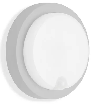 Image de Luminaire ext rieur LED avec d tecteur de mouvement, IP44, 12 W, argent, plastique,   17 cm Telefunken
